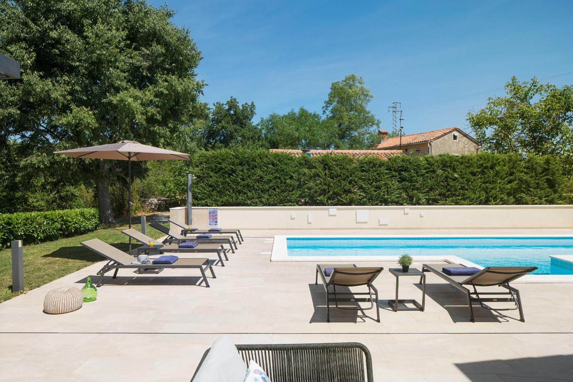 Villa Del Sol Labin  Esterno foto