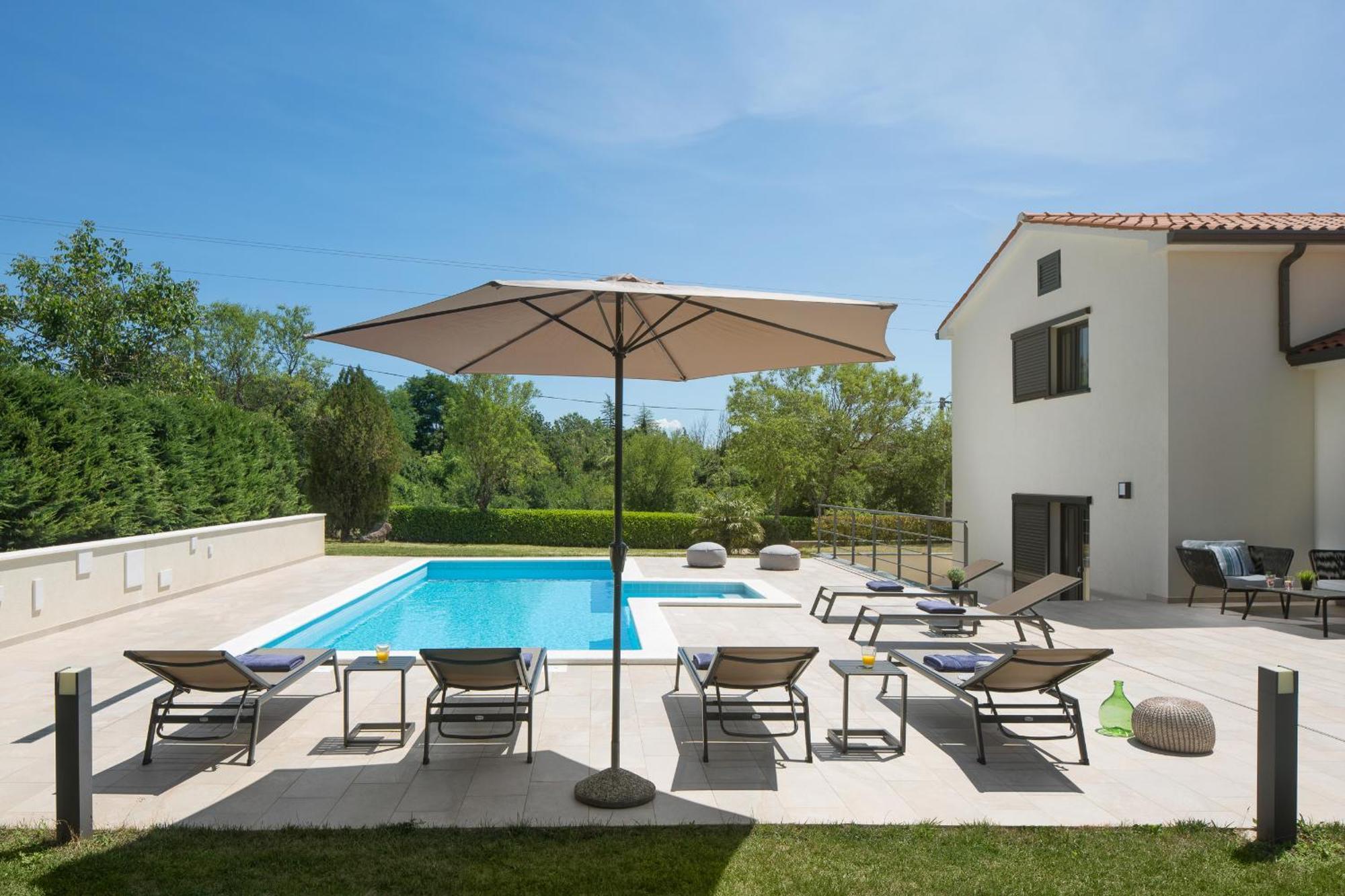 Villa Del Sol Labin  Esterno foto